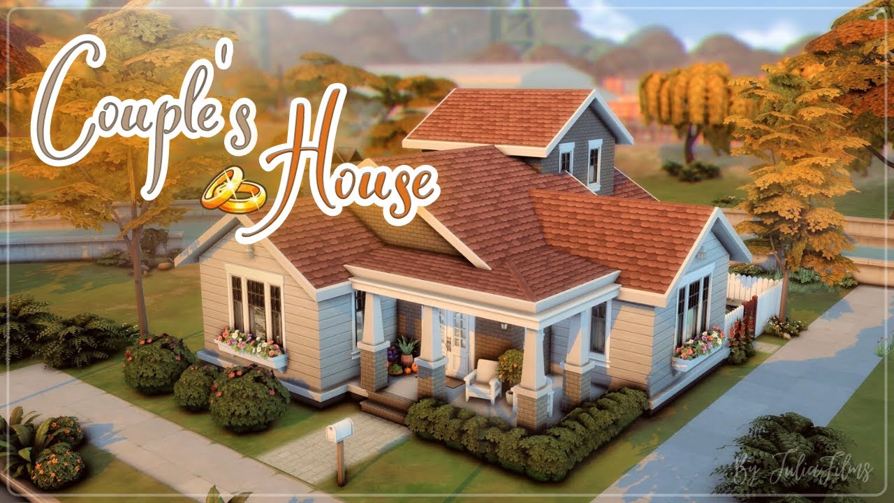 Дом молодоженов💍│Строительство│Couple's House│SpeedBuild│NO CC [The Sims 4]