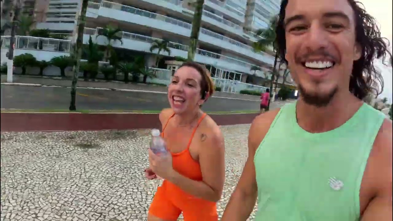 CORRIDA COM A TROPA DO LONGÃO EM PRAIA GRANDE