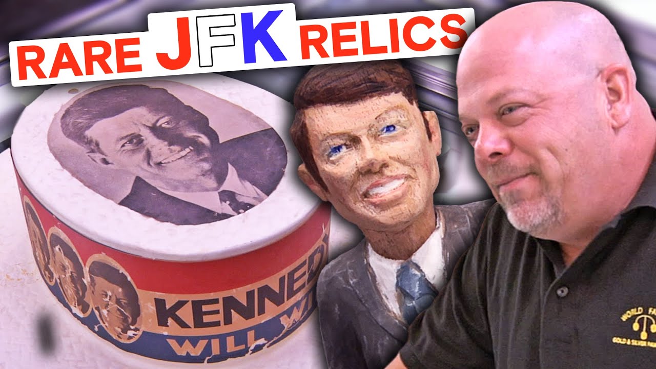 Top JFK Memorabilia (Cigar Box, Campaign Poster & More!) | Pawn Stars