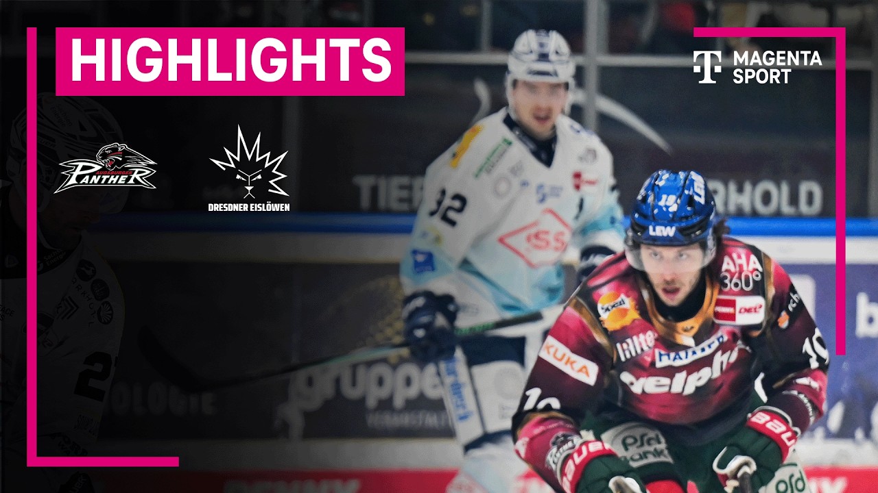 Augsburger Panther - Dresdner Eislöwen | PENNY DEL | MAGENTA SPORT