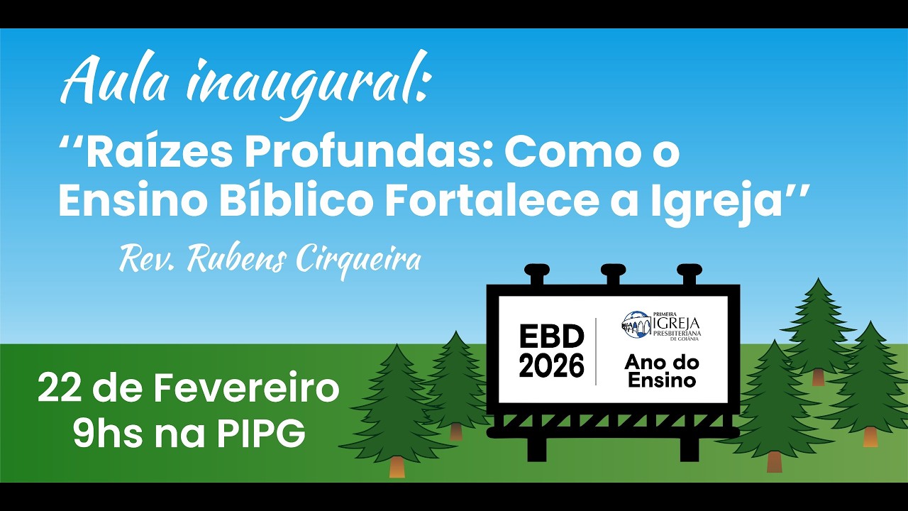 Raízes Profundas: Como o Ensino Bíblico Fortalece a Igreja - Culto Matutino - AO VIVO | 15/02 | 9h