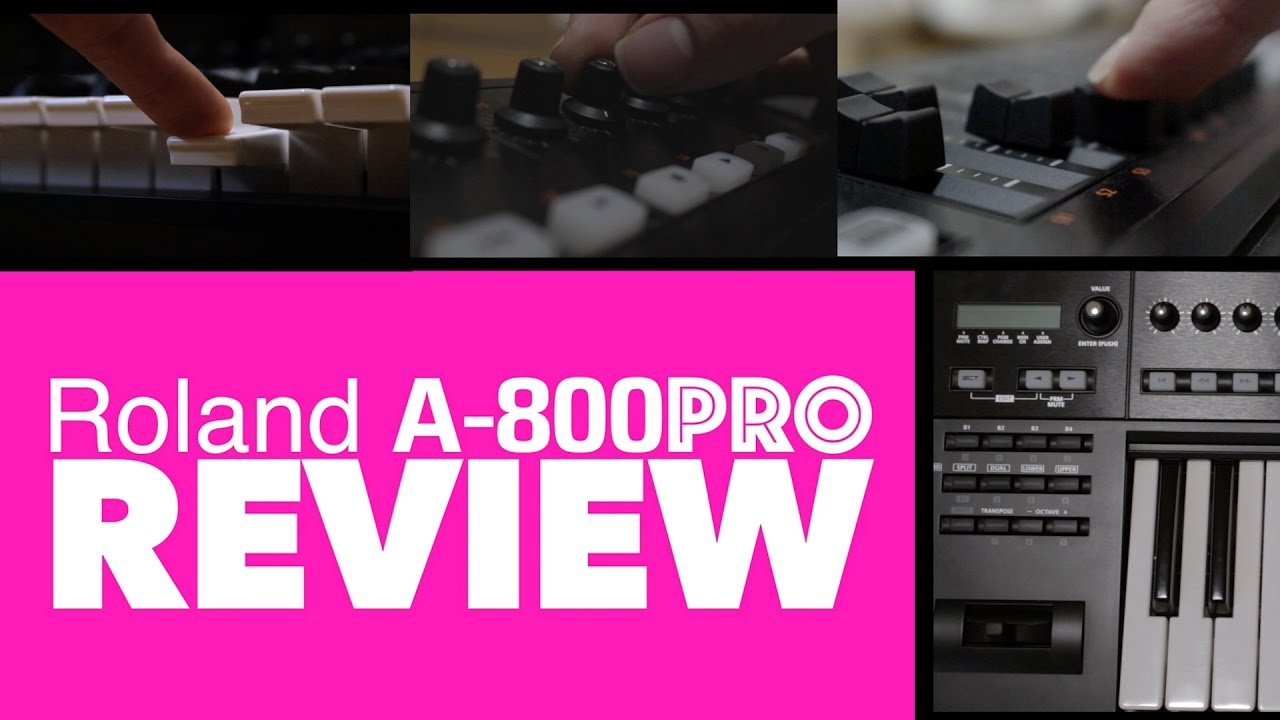 Roland A-PRO Series MIDI Keyboard Review! Thoughts After 8 Months!!