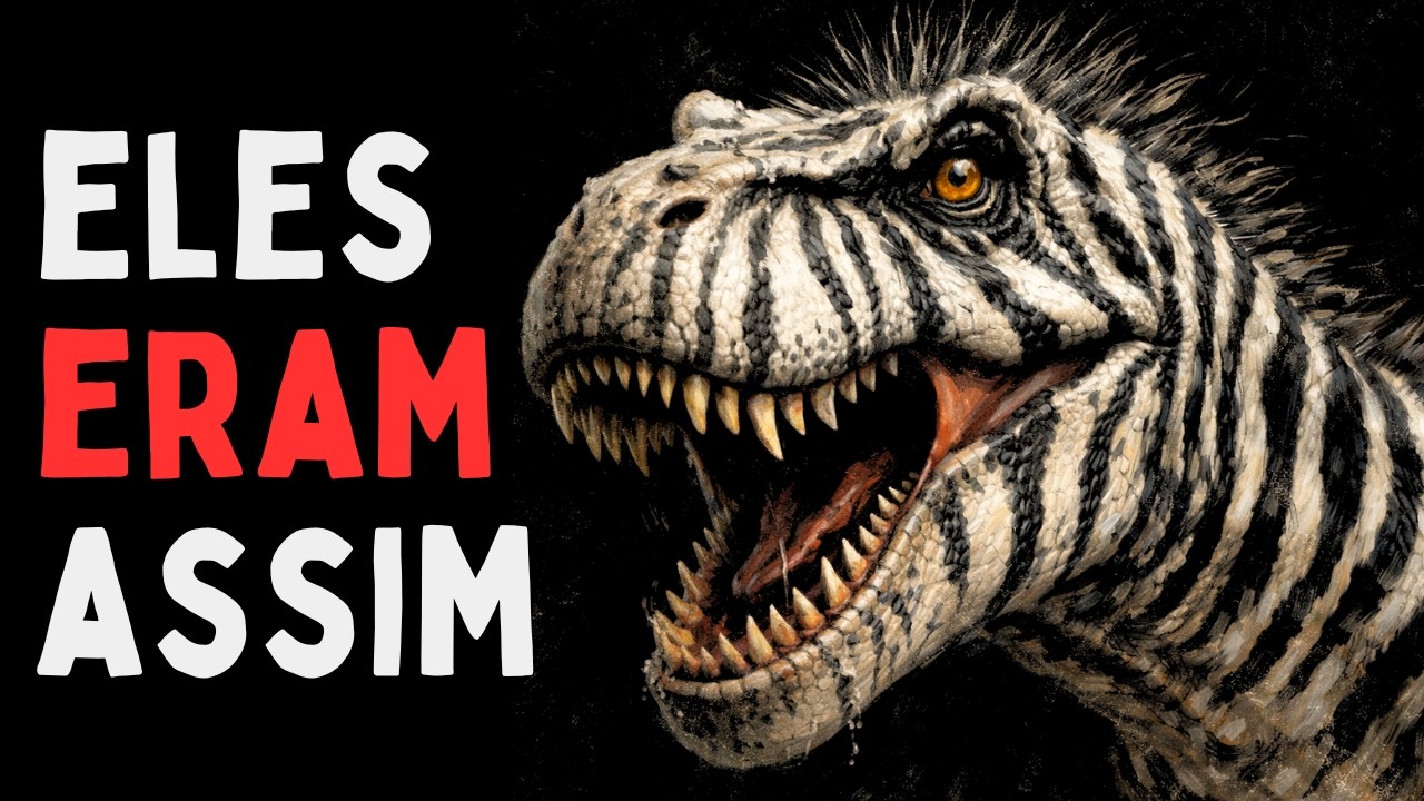 Essa era a REAL aparência dos DINOSSAUROS