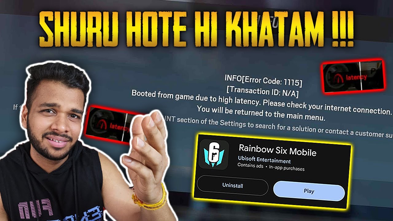 RAINBOW SIX MOBILE: ОШИБКА С ВЫСОКОЙ ЗАДЕРЖКОЙ | КАК ИГРАТЬ — ЛУЧШИЙ VPN ДЛЯ R6M — СЕРВЕР В МУМБА...