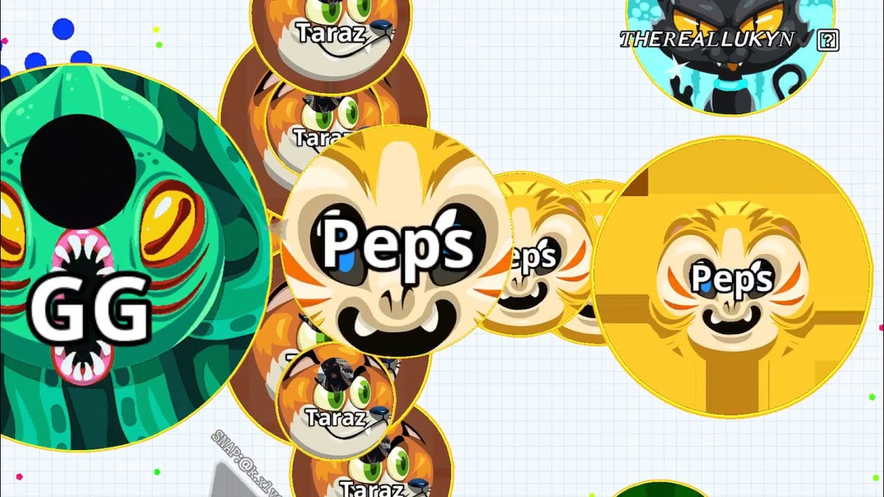 BEST MOMENTS - CRAZY CANNONS (AGARIO MOBILE)