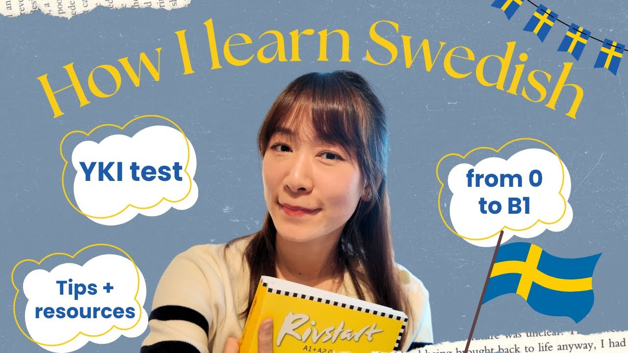 How I learn Swedish and prepare for YKI test | Tips + Resources 🇸🇪