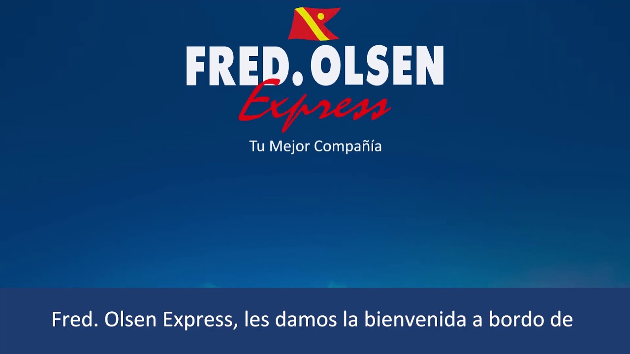 Instrucciones seguridad Fred olsen express betancuria express.