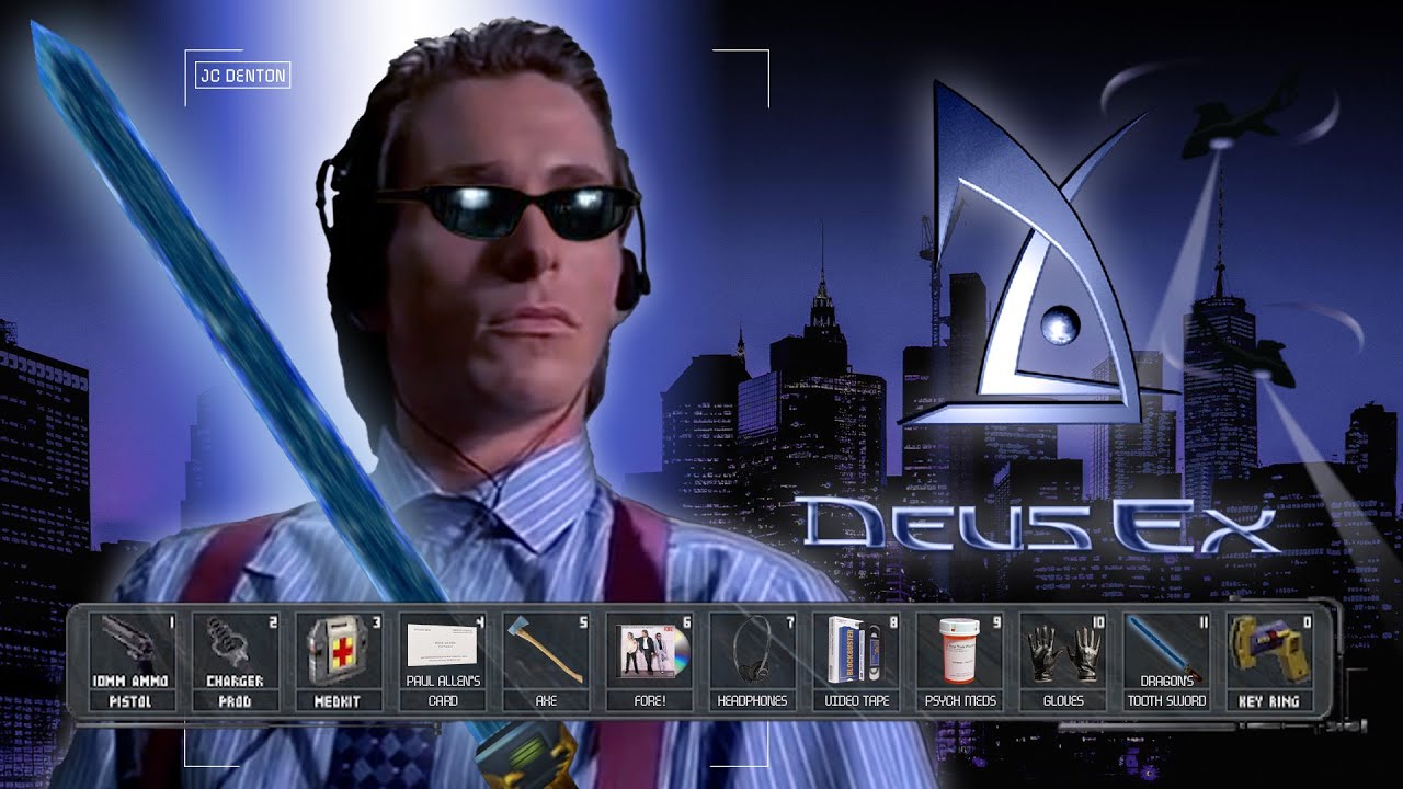 Deus Ex 25 Years Later - Cyberpunk’s Answer to Y2K Paranoia