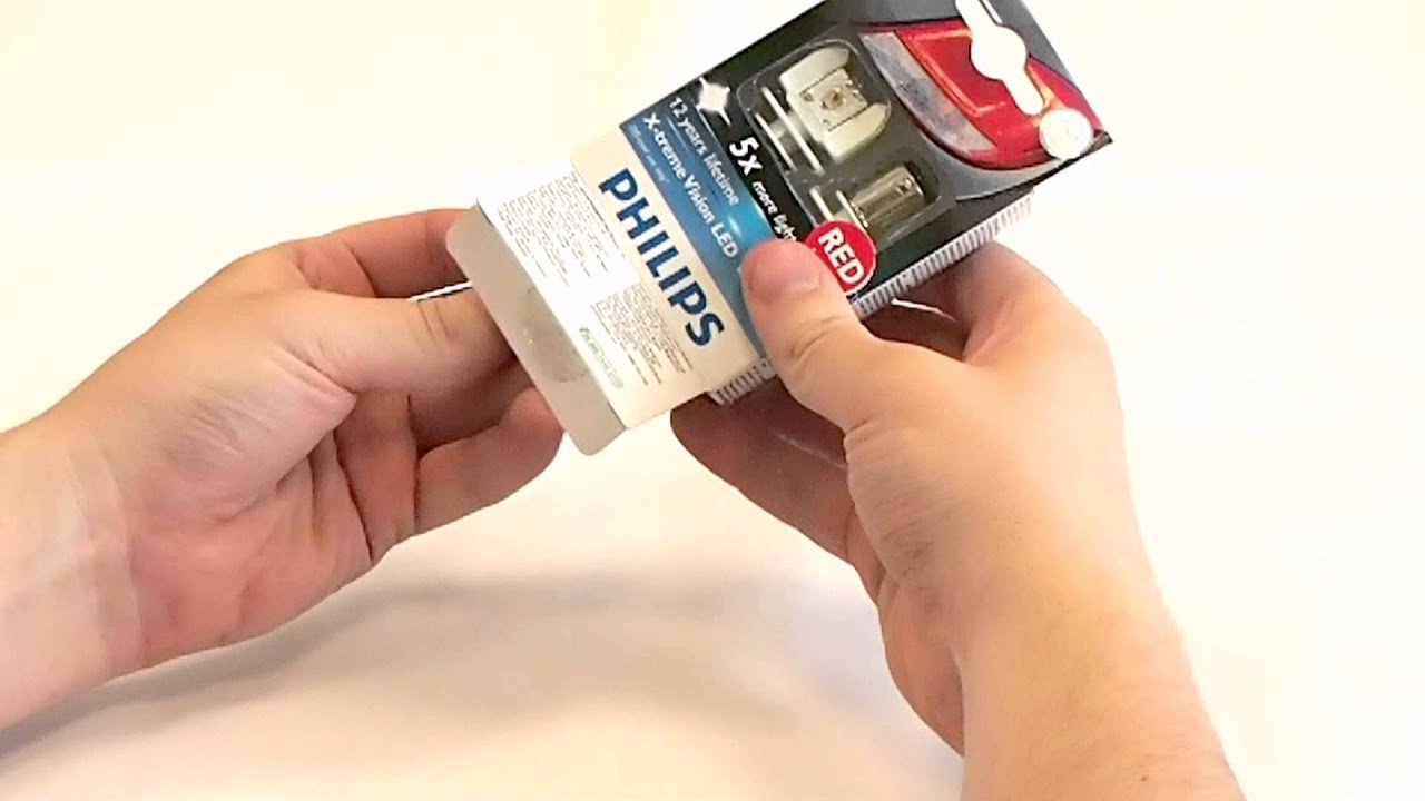 Светодиодные лампы Philips для стоп-сигналов.