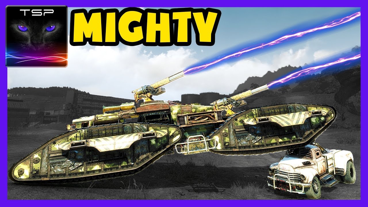 Crossout #321 ► MIGHTY GOLIATH ¦ 2x Scorpions Mega Tank Build & Gameplay