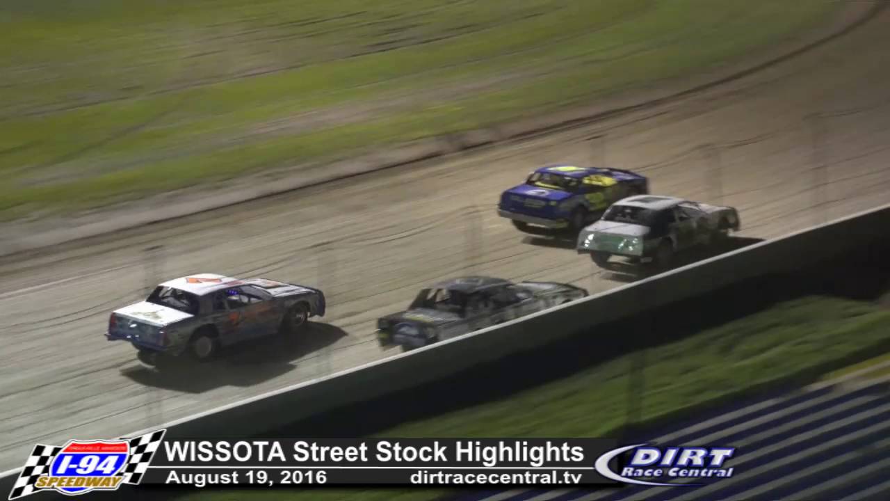 I-94 Speedway 8/19/16 WISSOTA Street Stock Highlights