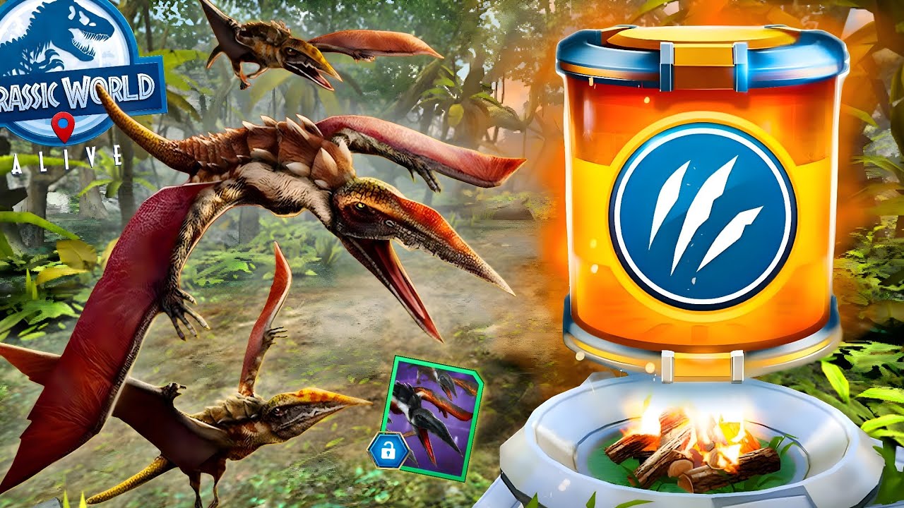 MONKEYONDACTYLUS unlock 🔓 + destroy EPIC STRIKE TOWER and BRAWL || Jurassic world alive || V3.17