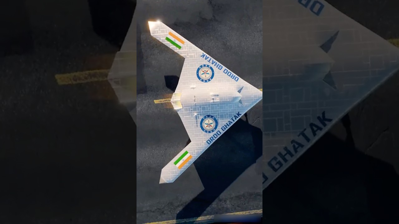 Radar Can&rsquo;t See It! India Deadliest Stealth Combat Drone | Ghatak UCAV