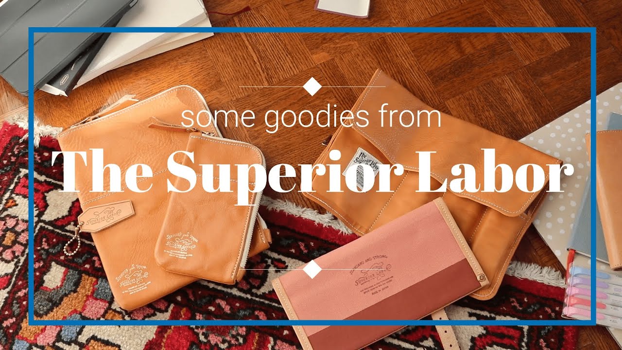 Baum Kuchen - The Superior Labor pen & wallet case, A5 portfolio, travel for life wallet & pen roll