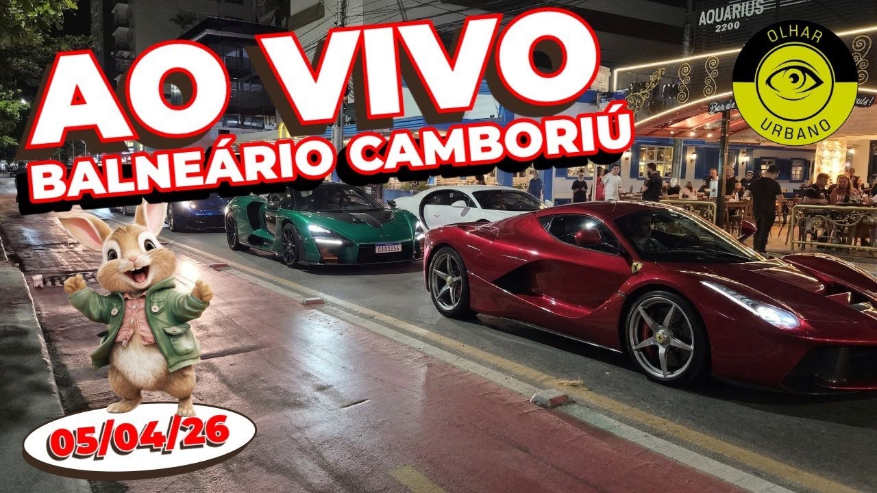 Live Especial de P&aacute;scoa Ao Vivo em Balne&aacute;rio Cambori&uacute; - Noite e Madrugada - 05/04/26