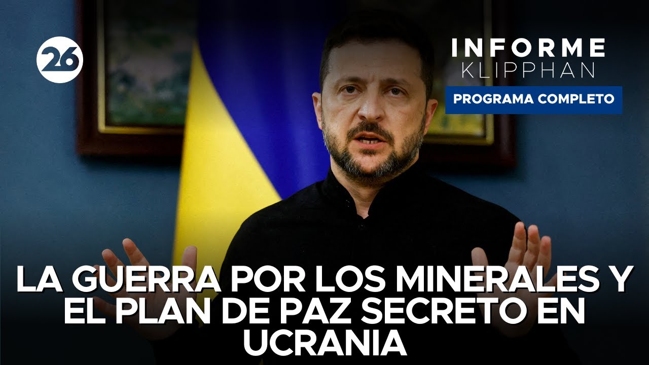 🚨La guerra por los minerales y el plan de paz secreto en UCRANIA | #InformeKlipphan