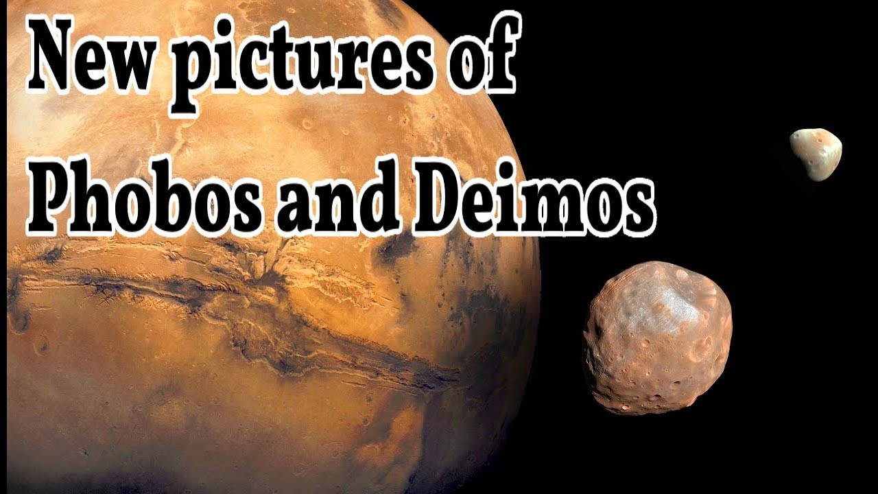 Neue Bilder der Marsmonde Phobos und Deimos