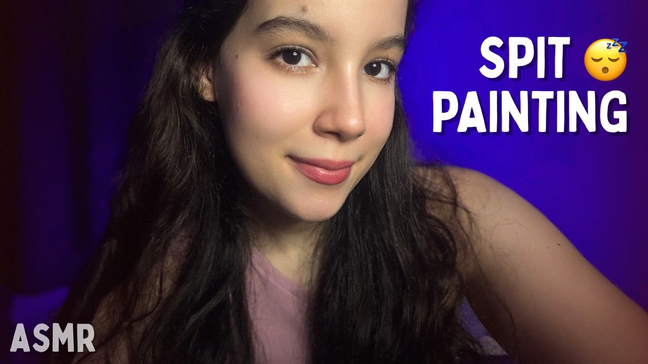 ASMR | SPIT PAINTING CASEIRINHO 💤💦