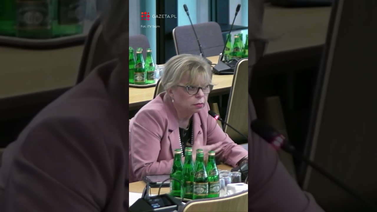 Mejza krzyczy na komisji śledczej