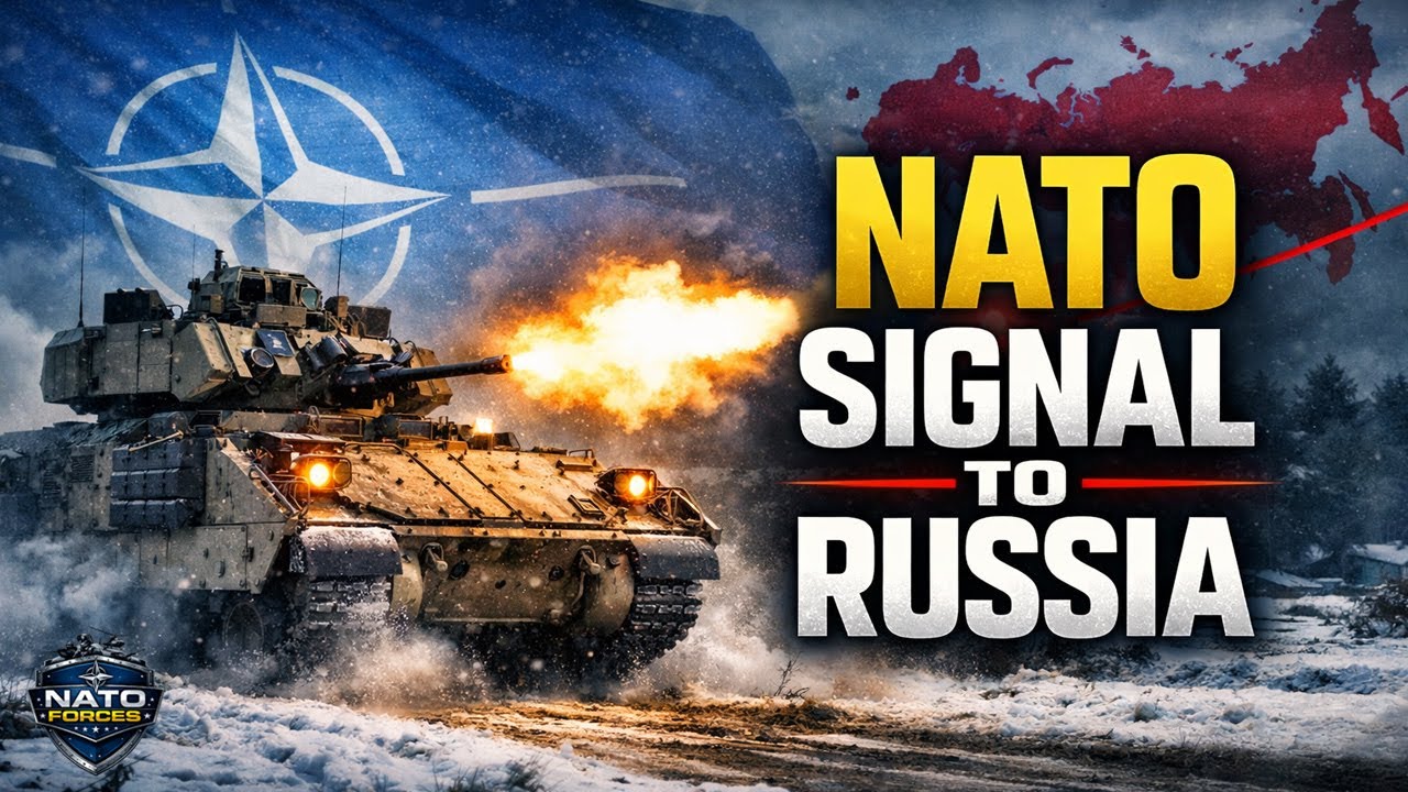 Strong NATO Signal: U.S. Conducts Live-Fire M2A3 Bradley Exercise Near Russian Border