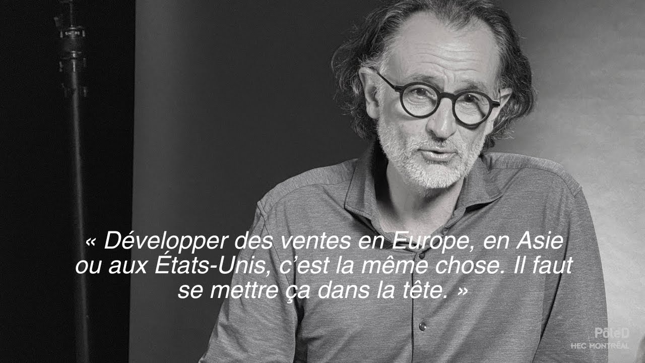 Jean-Louis Vangeluwe et diversifier ses exportations | Atypique HEC Montréal