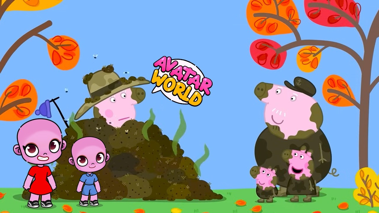 George's Woolly Hat Gets MUDDY! 😭 | Peppa Pig in Avatar World