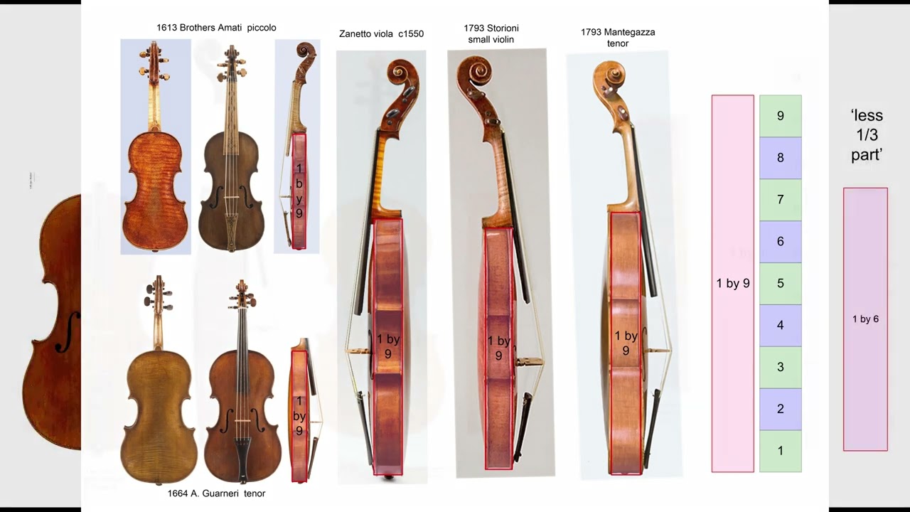 Sizing and Proportions in Old Cremona Instruments