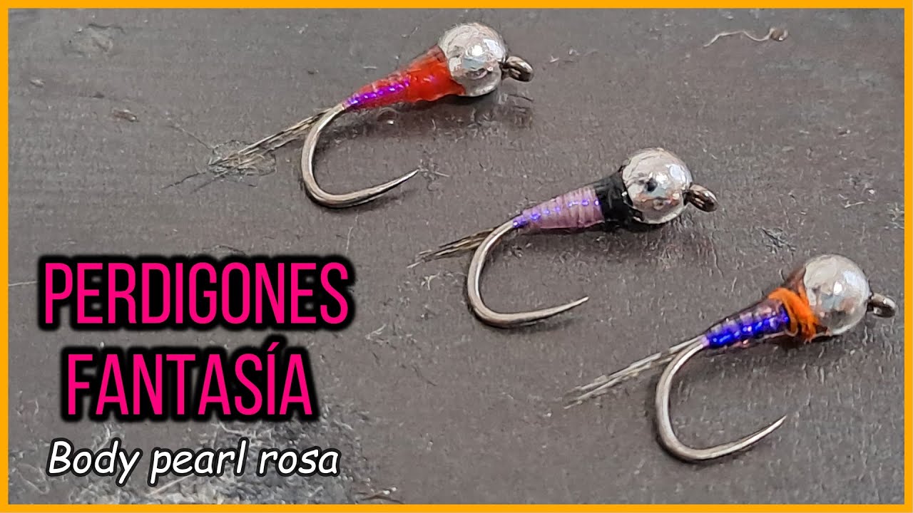 3 en 1: montaje de perdigones fantasía con body pearl rosa