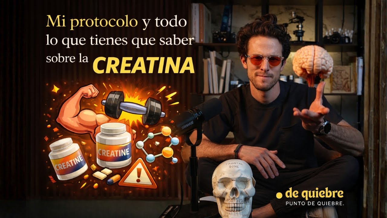 Creatina: lo que sí, lo que no, y lo que nadie te explica (Punto de Quiebre)