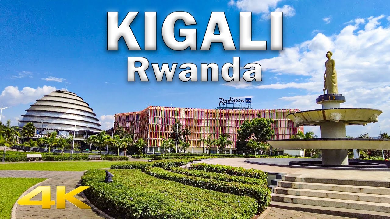 This is Clean Africa: Kigali Heights to the Bar Area of Kigali【4K – 60fps】🇷🇼