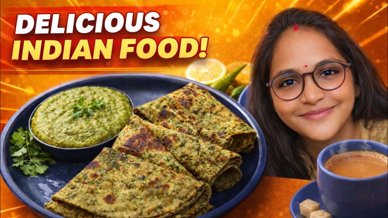 Soft aur Swadisht Methi ke Parathe | Healthy Breakfast Recipe 🌿 #methiparatha#methirecipe