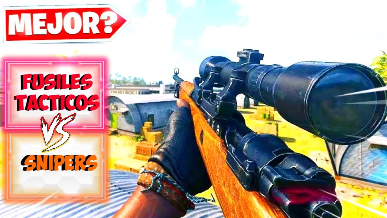 Fusiles Tacticos VS Fusiles de Presici&oacute;n (SNIPERS) | CU&Aacute;L es MEJOR OPCI&Oacute;N? 🤔