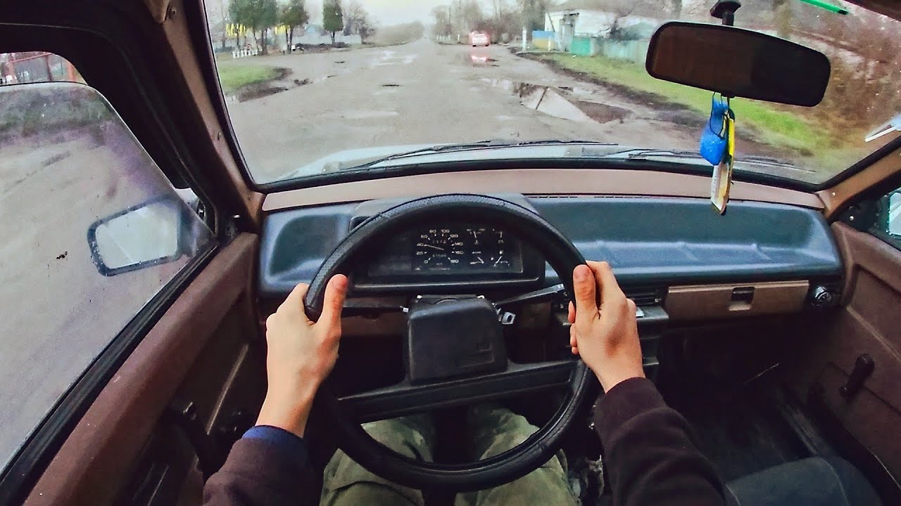 What happened to this car??? Lada Vaz 2108 - POV Test Drive