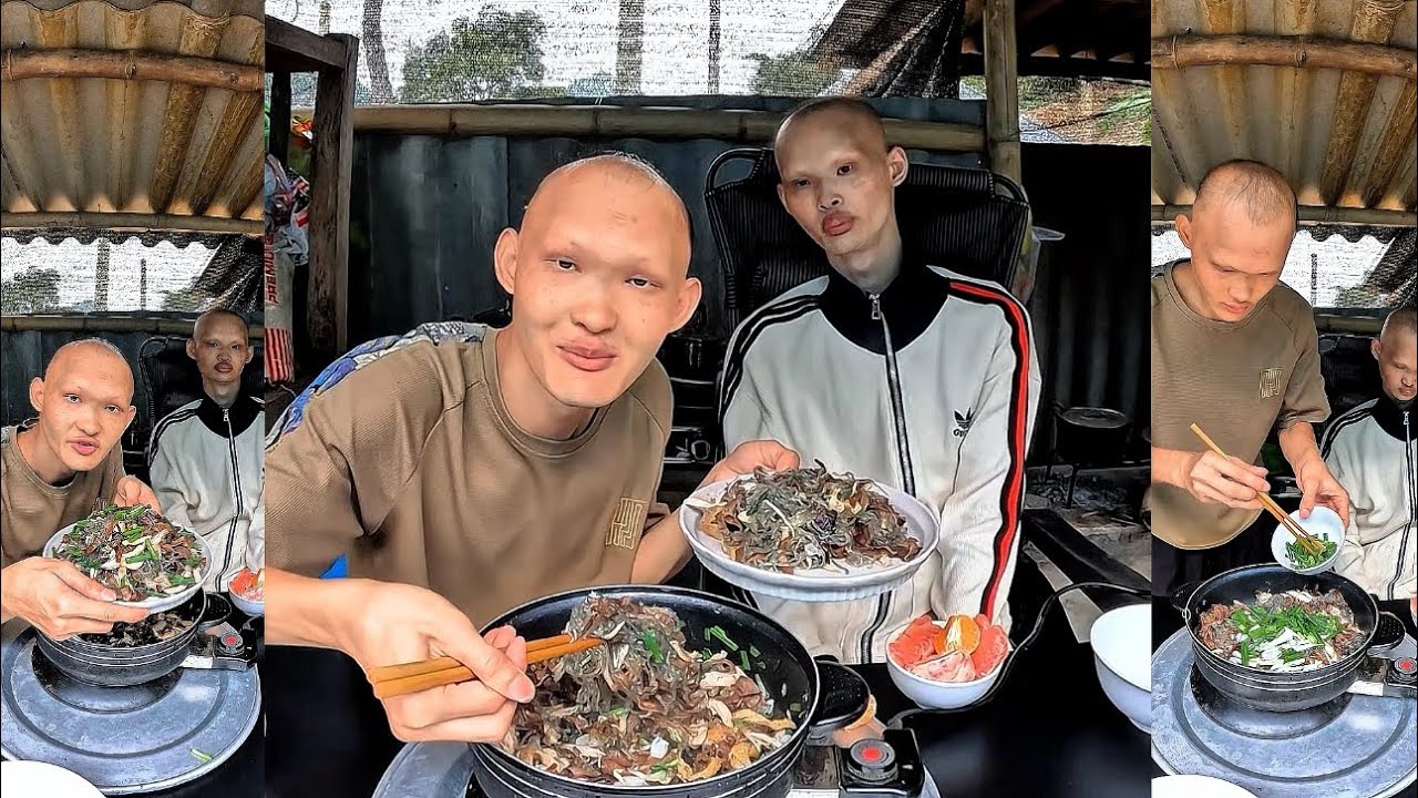 Làm Món Miến Xào Nấm Mộc Nhĩ Thơm Ngon Cùng Hai Anh Em | TÙNG VLOG 