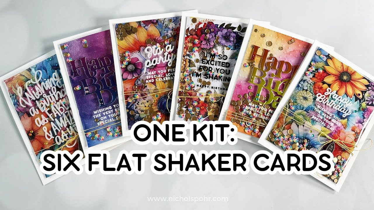 One Kit Six Cards (Simon Says Stamp October 2023 Card Kit)