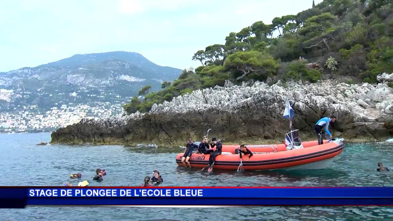 L’École Bleue forme les enfants à la plongée sous-marine pendant l’été