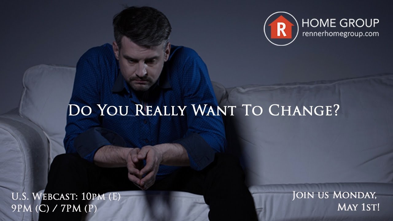 Do You Really Want to Change?