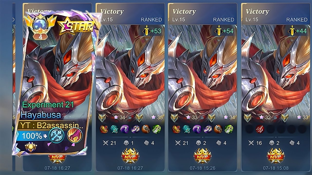 GLOBAL HAYABUSA WINSTREAK SOLO |HAYABUSA BEST BUILDS 2024 -Mobile Legends