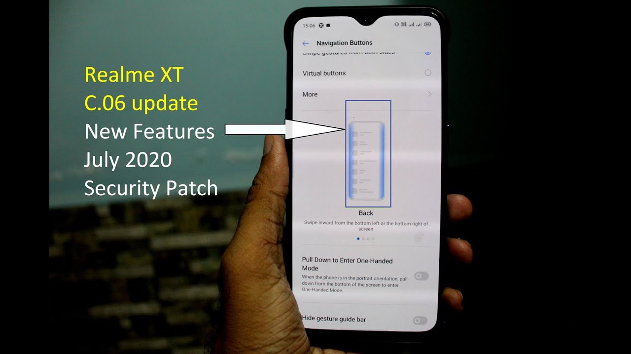 Realme XT C.06 July new update | new features, Camera | Realme XT new update