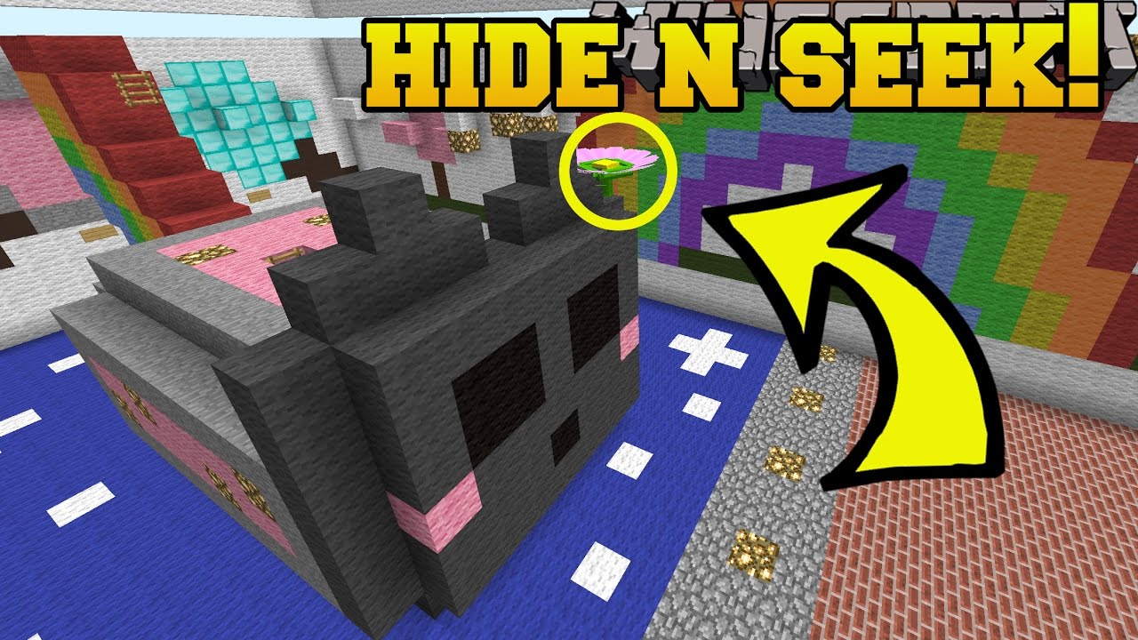 Minecraft: ПРЯТКИ «ГИГАНТСКИЕ ЦВЕТЫ»!! - Morph Hide And Seek - Мини-игра с модами