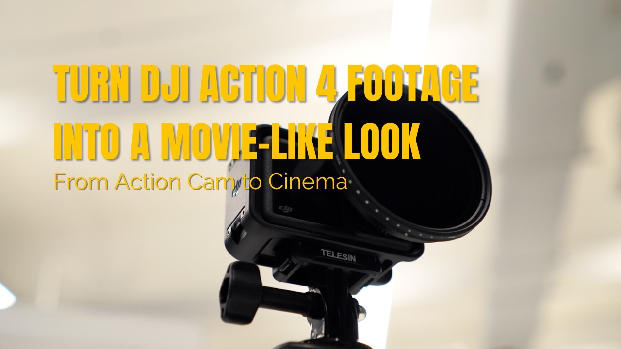 Сделайте DJI Action 4 кинематографичным