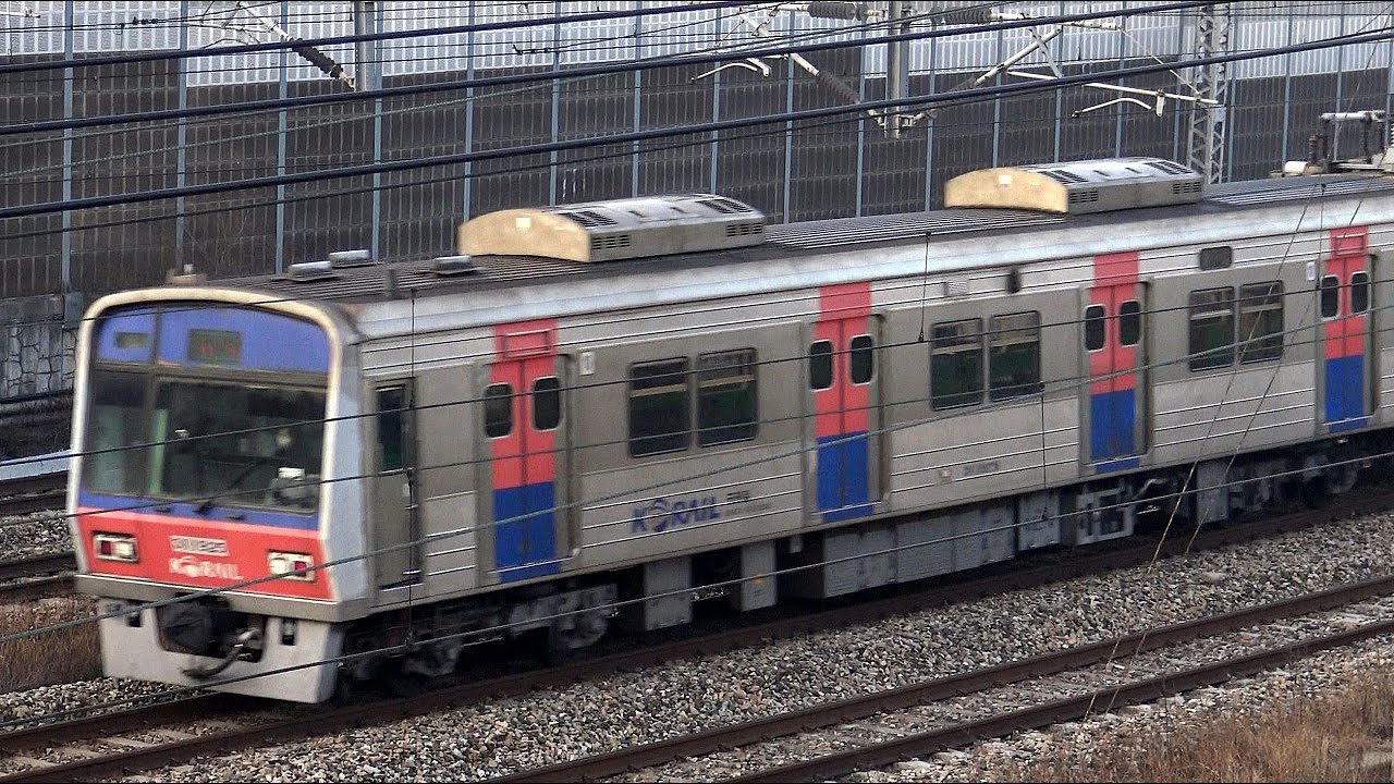 【4K】【KORAIL】韓国鉄道公社311000系電車(第1世代)(宇進産電・東芝GTO-VVVF)到着・発車・走行シーン集+乗車動画(走行音) 仁川駅、新吉駅、大方駅、龍山駅、東大門駅にて