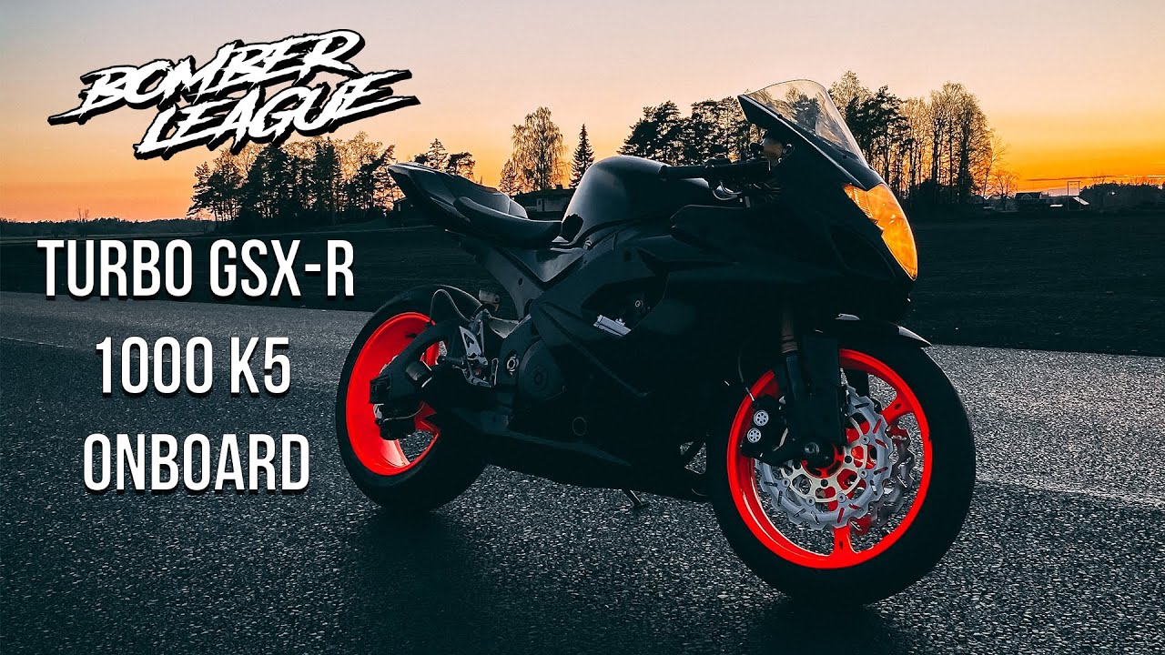 SUZUKI GSX-R 1000 K5 TURBO ONBOARD
