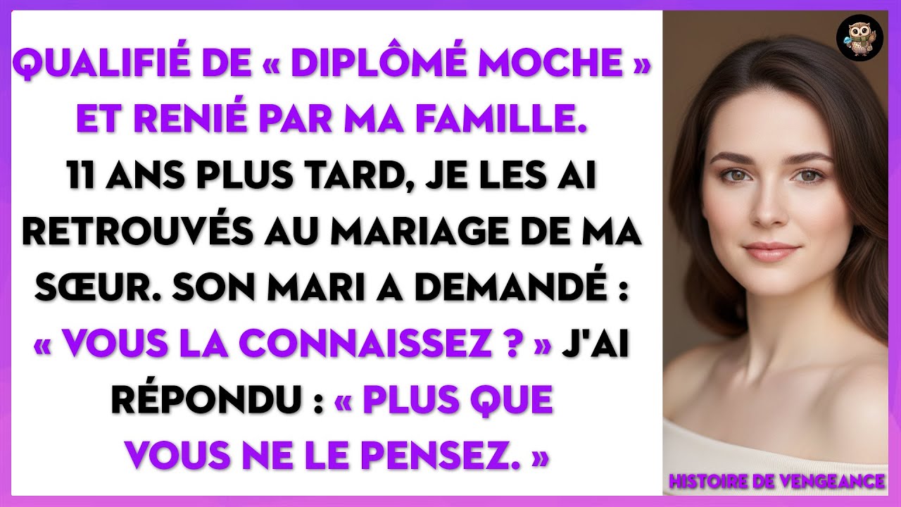 Je Suis Allé Au Mariage De Ma Sœur Après 11 Ans. Personne Ne M'a Reconnu Jusqu'à Ce Que...