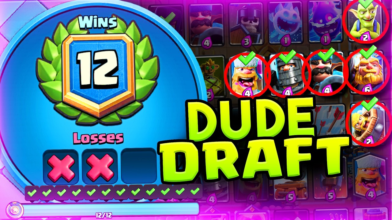 YOU Made ME DRAFT all DUDES... THANKS