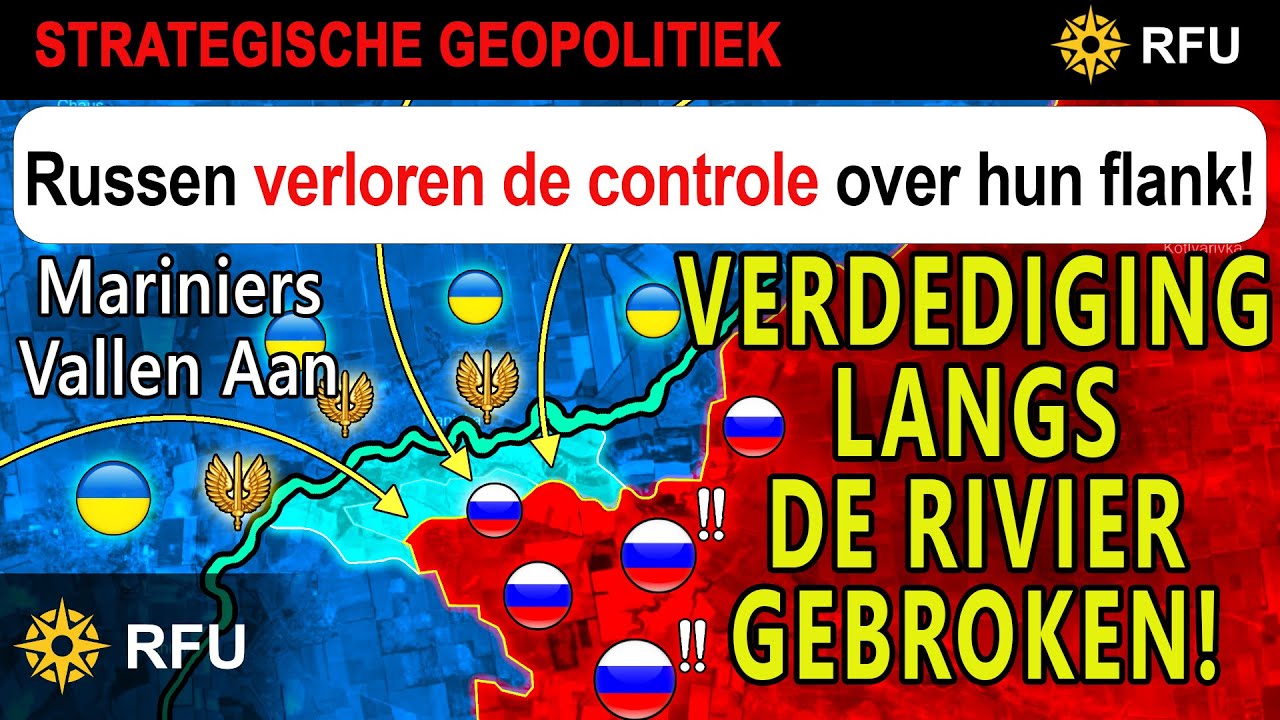 Oekraïense mariniers dringen verder door nadat zij de rivieroeversposities hebben doorbroken | RFU