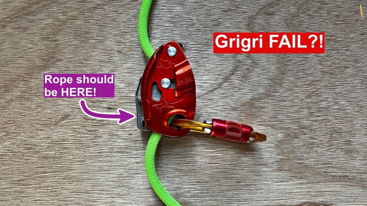 Grigri НЕИСПРАВЕН / переворачивается при нагрузке снизу