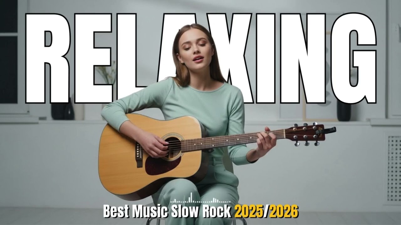 New Relaxing Slow Rock Hits 2026 | Chill Guitar Rock Vibes