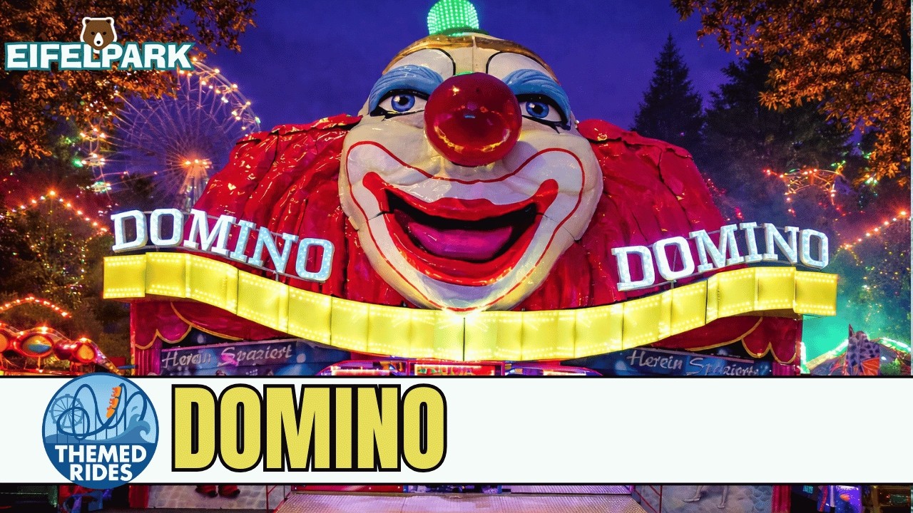 Domino at Eifelpark! An Iconic Fun House Experience!