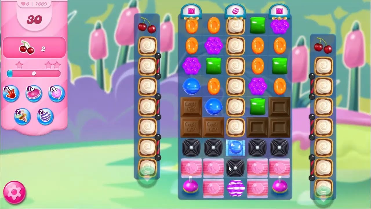 Candy Crush Saga LEVEL 7669 NO BOOSTERS